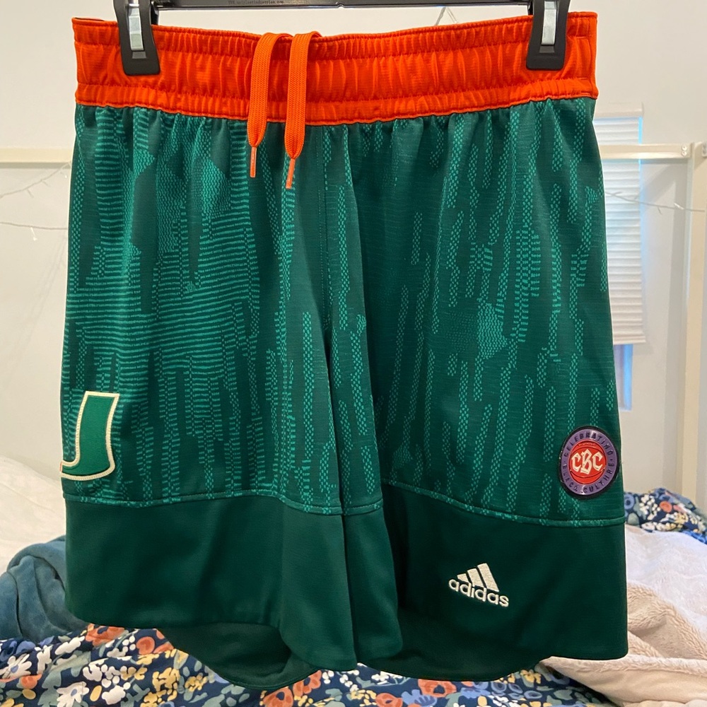 Miami Hurricanes, Adidas colab basketball shorts